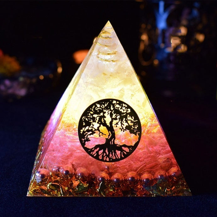 Lucky In Love Pyramid Crystal