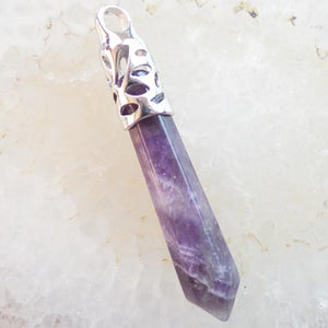 Amethysts Pendulum Pendant