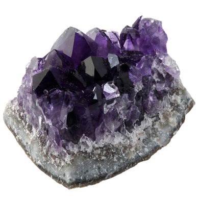 Raw Amethyst Quartz Crystal Cluster Healing ( Home Desk)