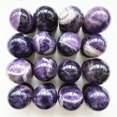 1pc Natural Dream Amethyst Quartz Sphere Ball