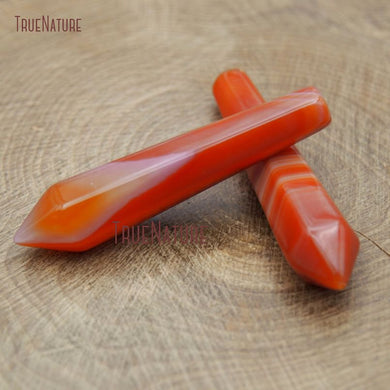 Carnelian Crystal Point In 50x10 mm