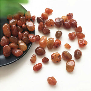 ﻿50g Natural Red Carnelian Crystal Gravel