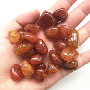 50g Natural Tumbled Red Carnelian Healing Crystals