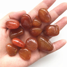 Load image into Gallery viewer, Natural Tumbled Red Carnelian Stones