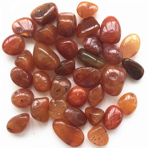 Natural Tumbled Red Carnelian Stones