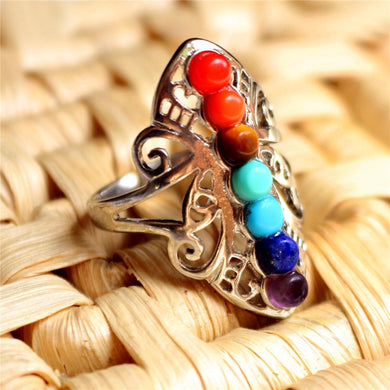 Chakra Stone Color Ring