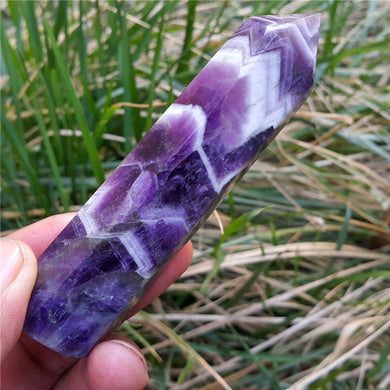 Dream Amethyst Quartz Crystal Wand