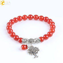 Load image into Gallery viewer, Tree of Life - Carnelian  Bracelets Bangles