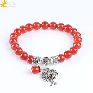 Tree of Life - Carnelian  Bracelets Bangles