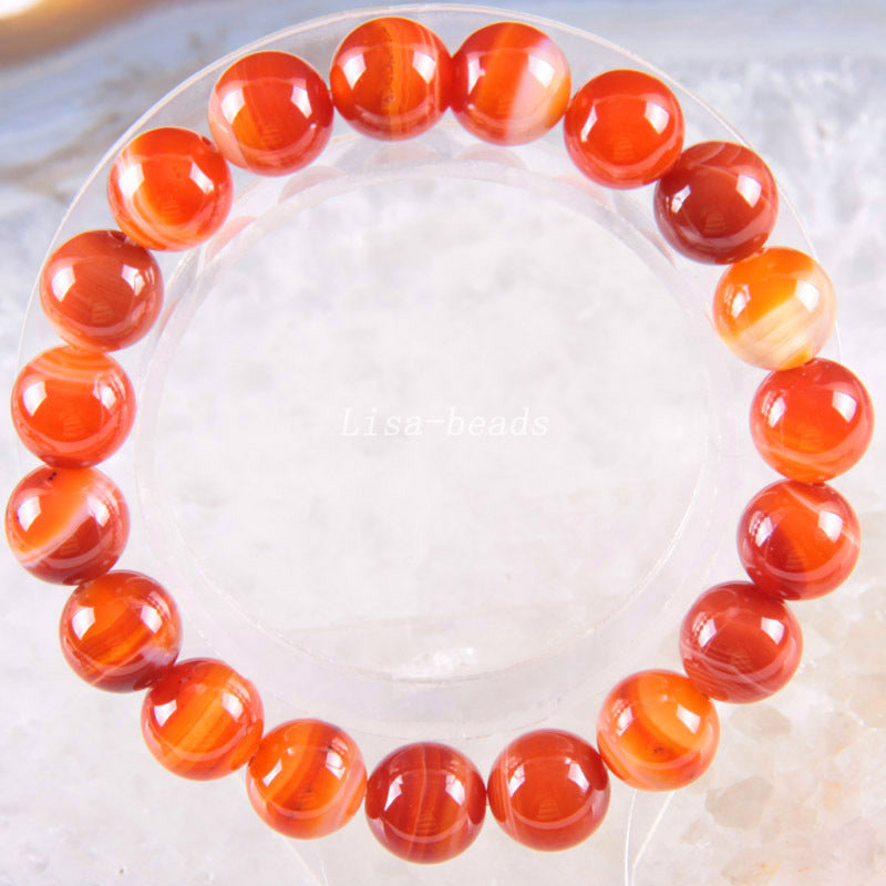 Red Veins Carnelian Bracelets