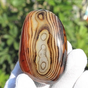 2" Natural Red Carnelian Geode  Polished Crystal