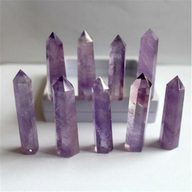 Natural Dreamy Amethyst Crystal Wand